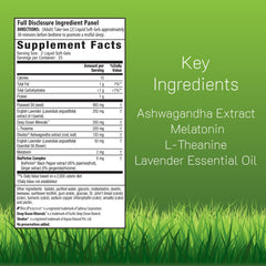 Closeup of Irwin Naturals Stress-Defy Sleep PM softgel for calm sleep cues
