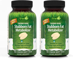 Irwin Naturals Thermo-Burn bottle front view offering daily metabolism support