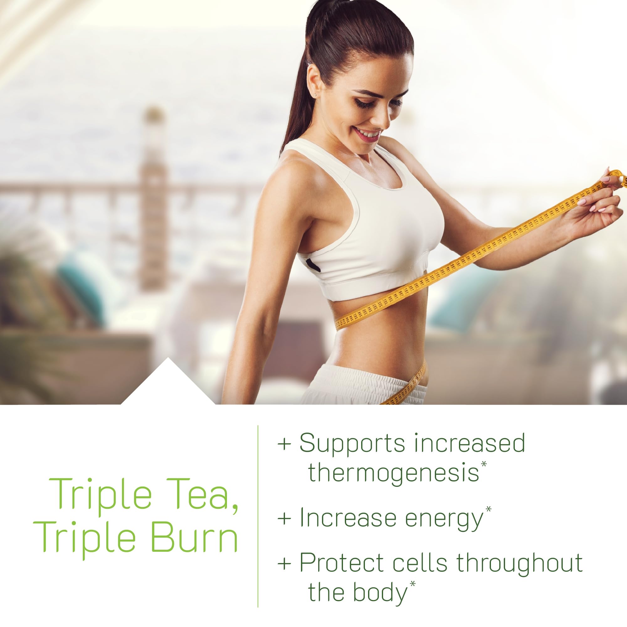 Irwin Naturals Triple-Tea Fat Burner capsules for easy daily dosing
