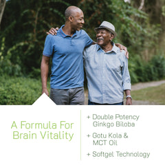Irwin Naturals two pack box emphasizes value and ongoing brain health support