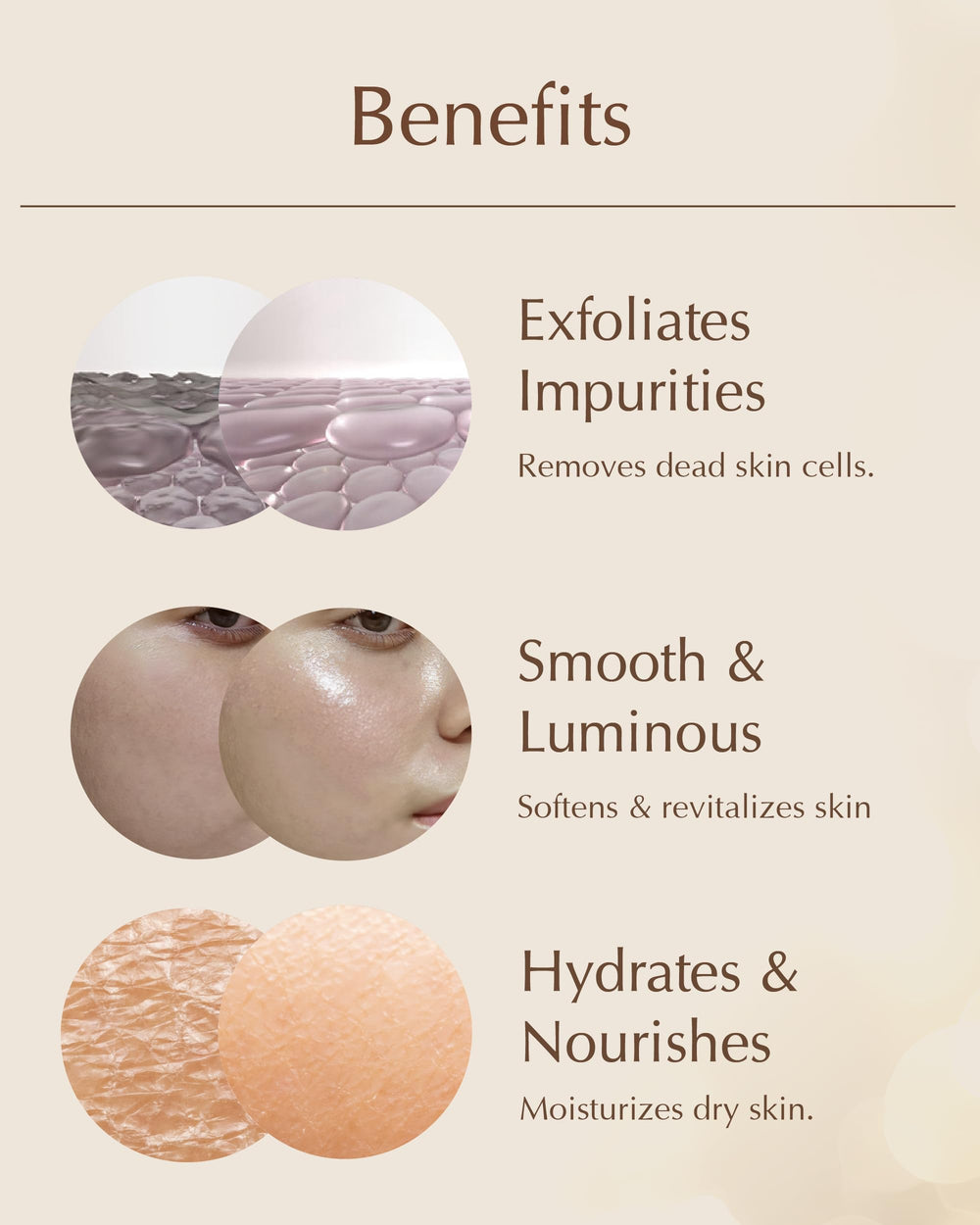 ISA KNOX Tervina provides hydrating feel and brighten skin after use.