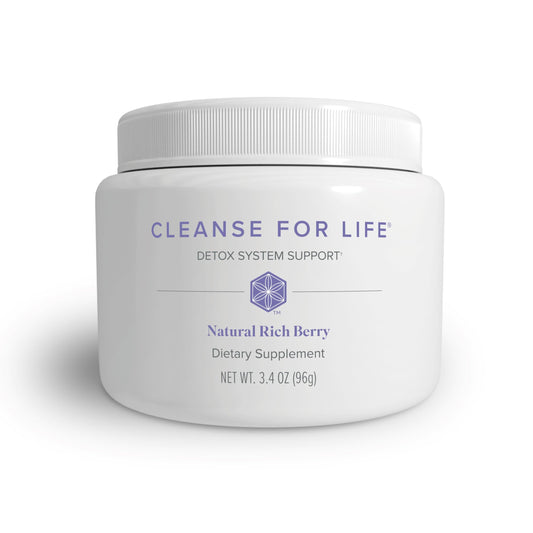 Isagenix Cleanse for Life powder tub front view highlighting daily cleansing use