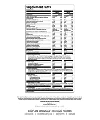 Isagenix Complete Essentials Daily Pack for Men—individual packs for convenient daily nutrition