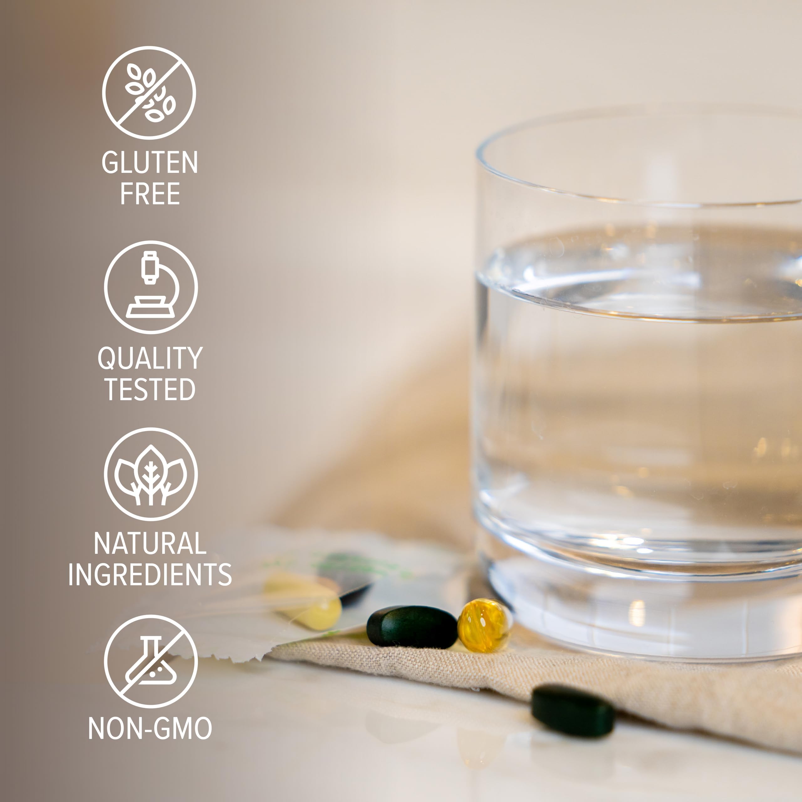 Isagenix Complete Essentials Daily Pack for Men—ingredients panel highlighting antioxidants