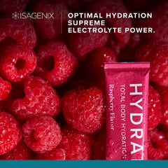 Isagenix Hydrate coconut water enrichment highlights natural minerals for replenishment