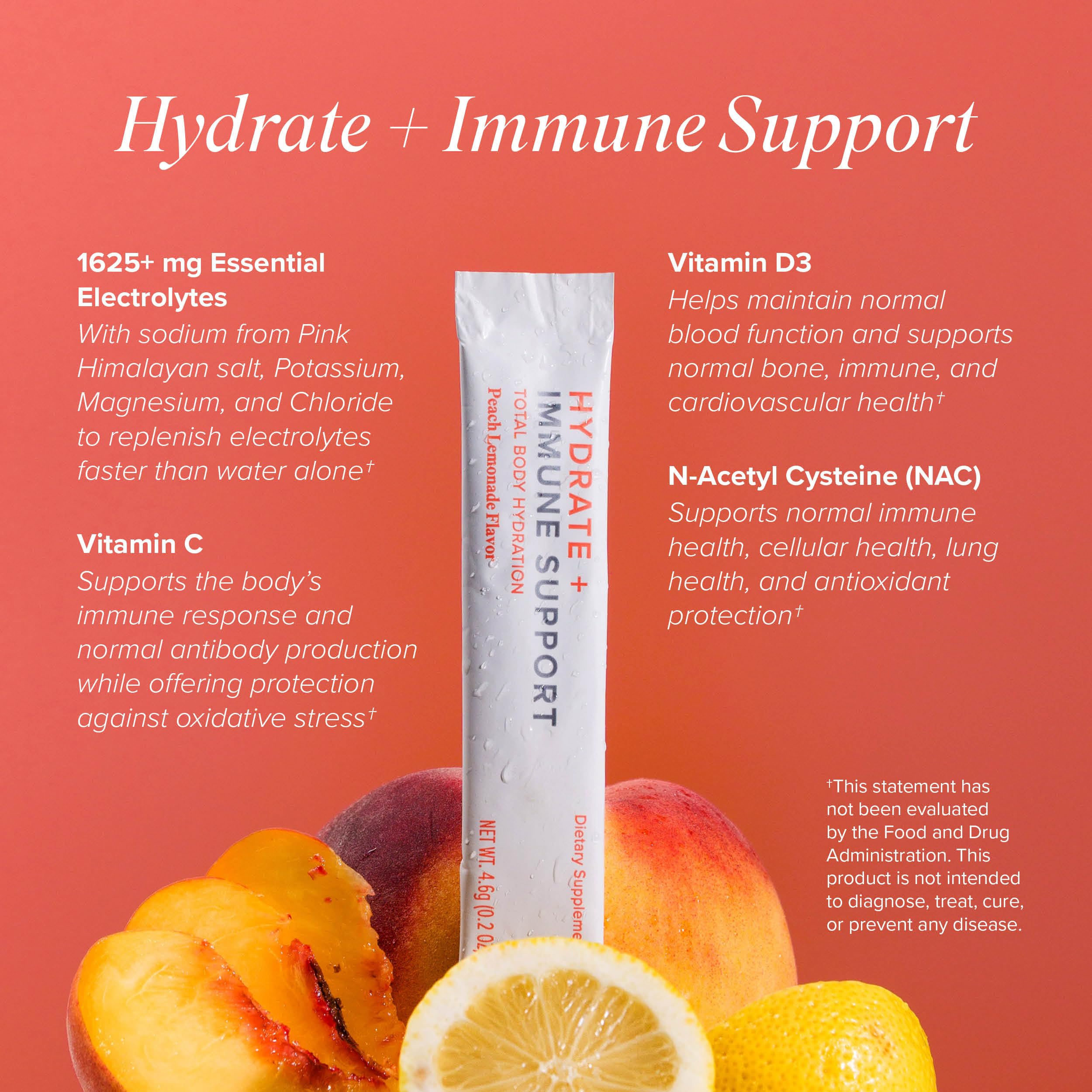 Isagenix Hydrate Immune Fresh Lemons visual suggests bright flavor and wellness ritual.