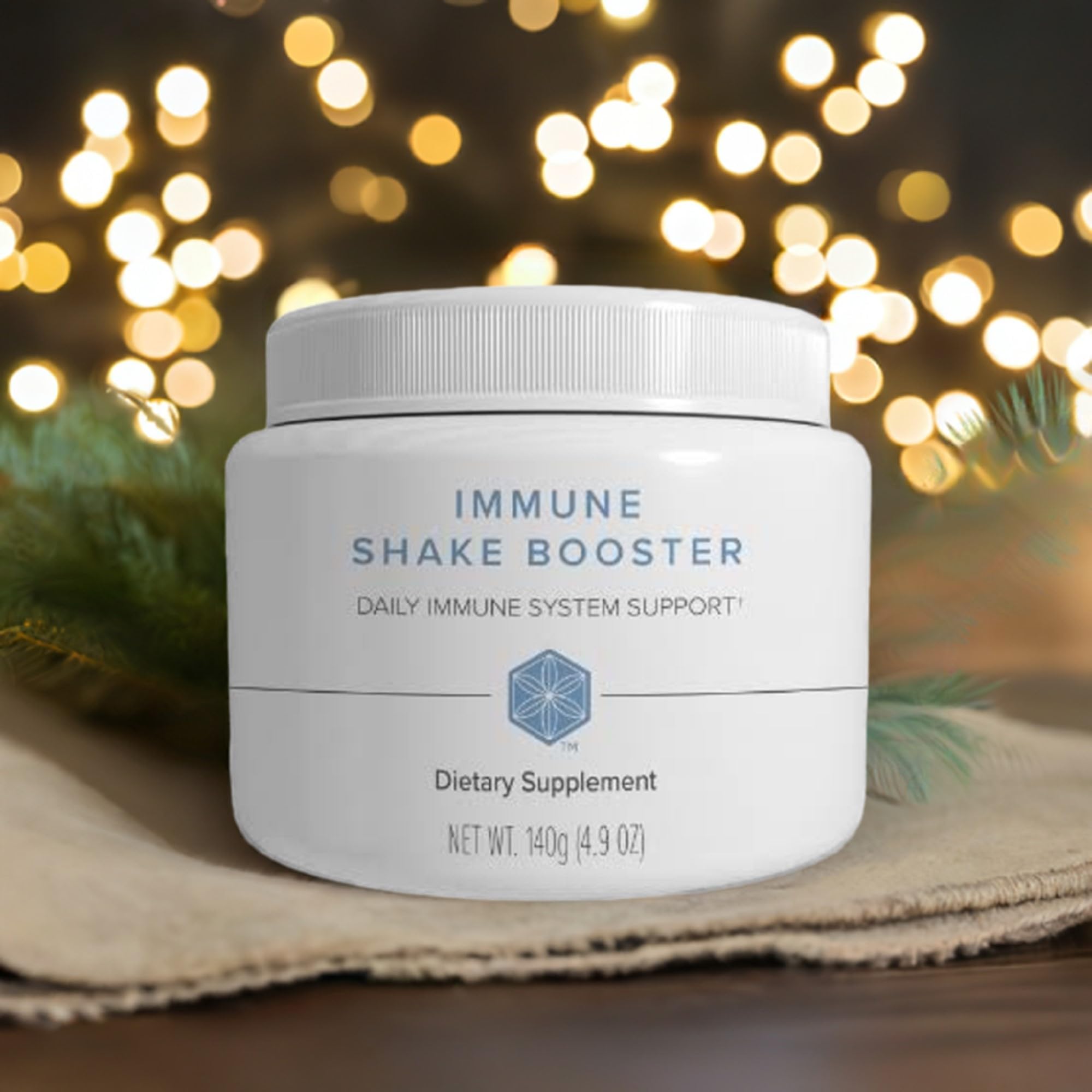 Isagenix Immune Shake Booster can be stirred into yogurt, oats, or cookies.