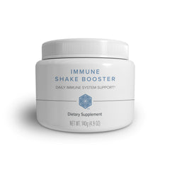 Isagenix Immune Shake Booster unflavored powder, convenient scoop for everyday immune support.