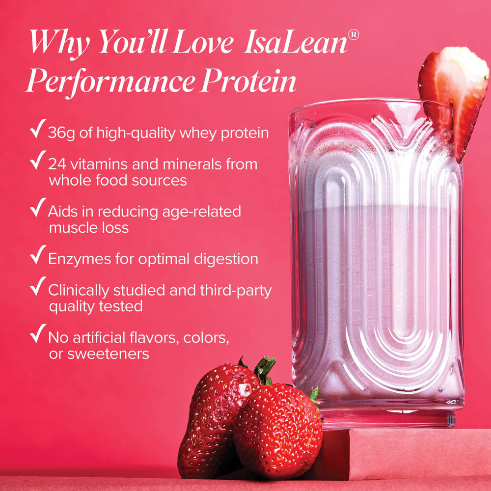 Isagenix IsaLean plant-based vitamins and minerals graphic illustrating whole-food sources