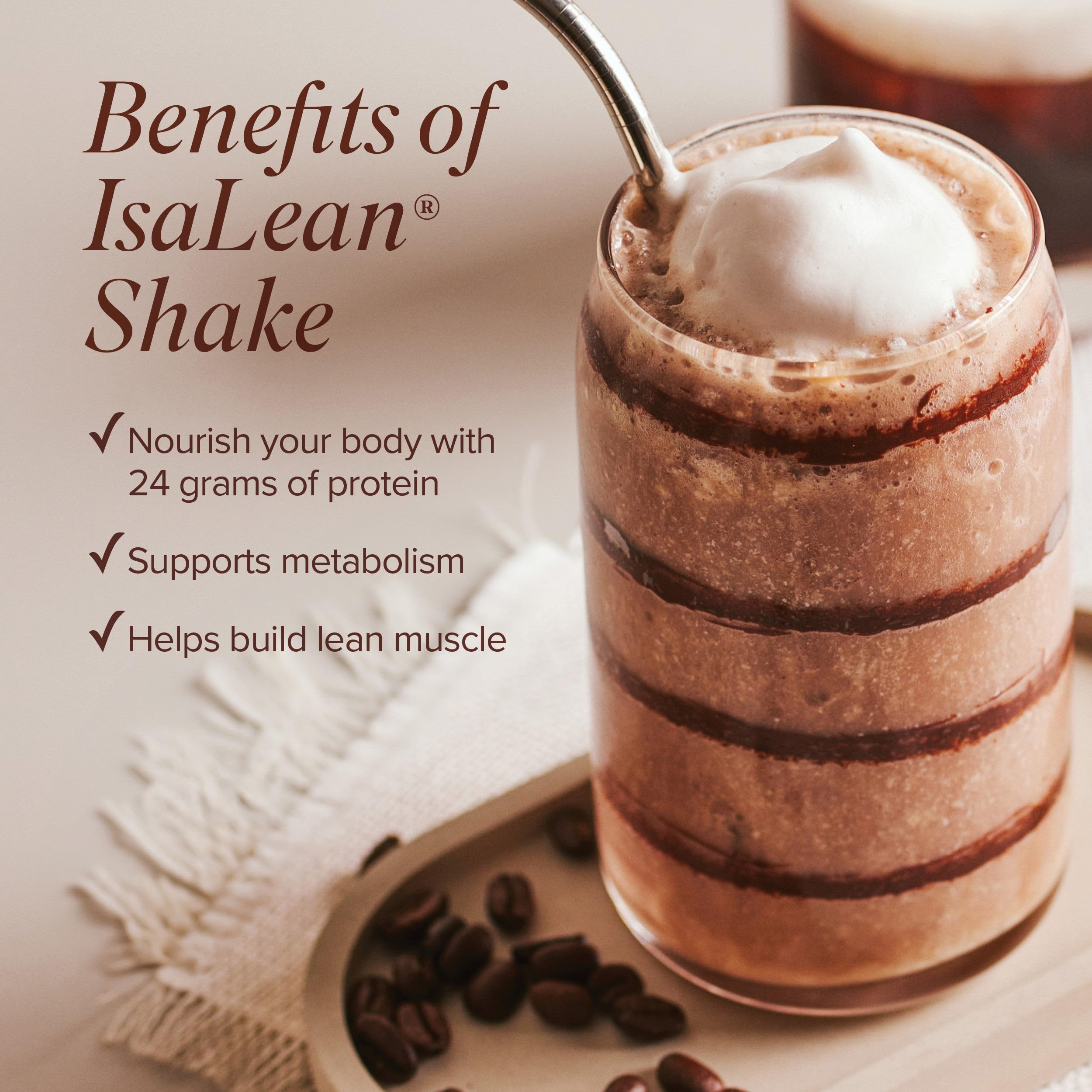 Isagenix IsaLean ingredient profile highlighting vitamins and minerals