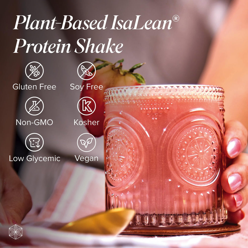 Isagenix IsaLean ingredients panel emphasizes whole-food vitamins and minerals.