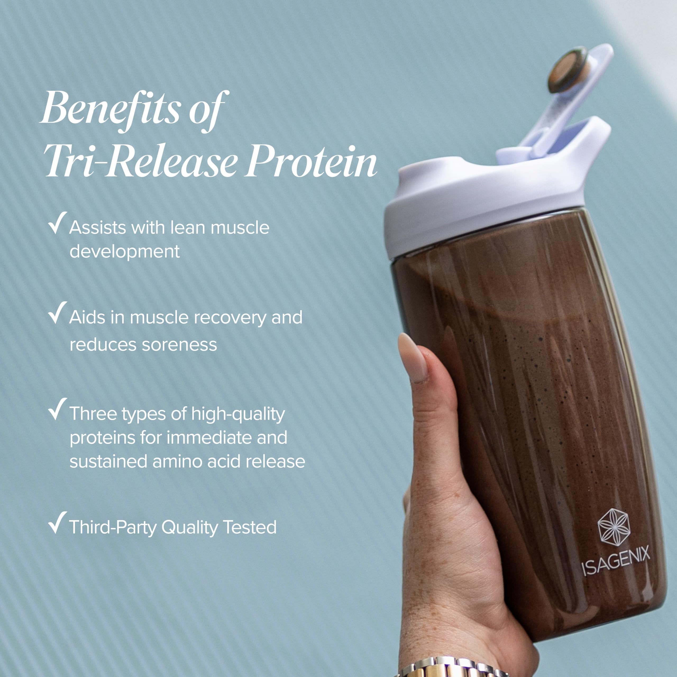 Close-up of Velositol ingredient within Isagenix formula highlights science-backed boost