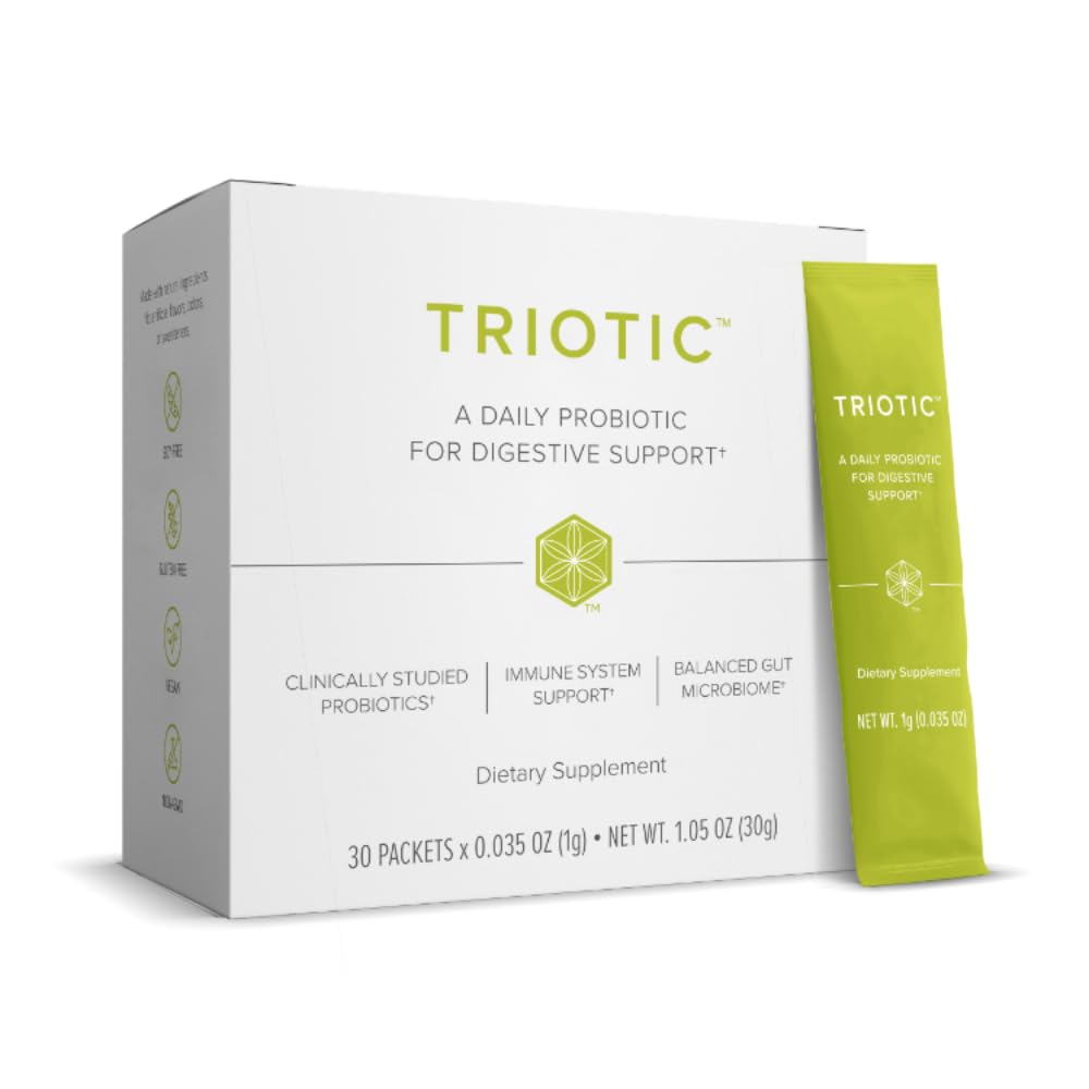 Isagenix Triotic probiotic packets ready for daily use to support gut balance