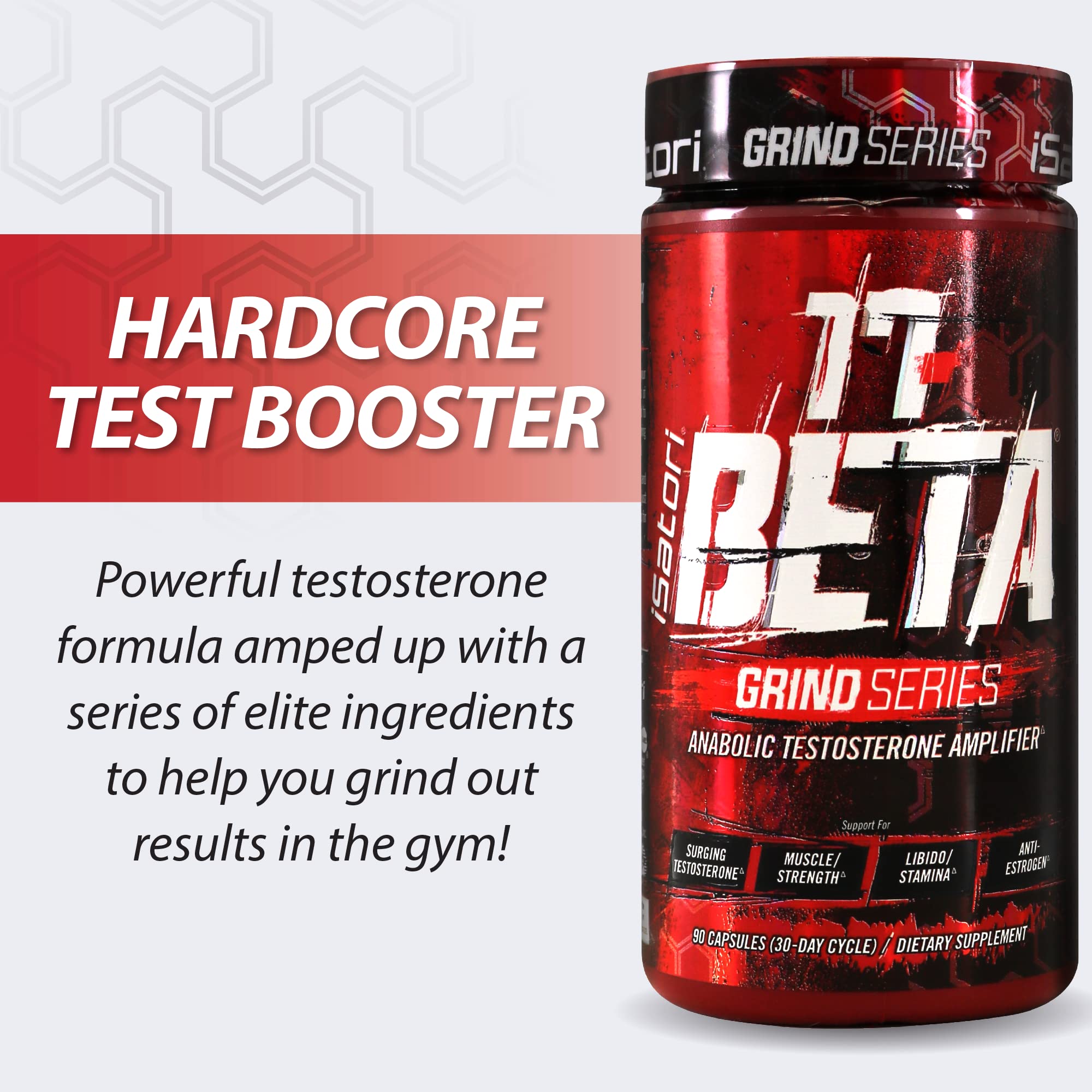 iSatori 17-Beta DHEA ingredient detail highlights potential energy and stamina