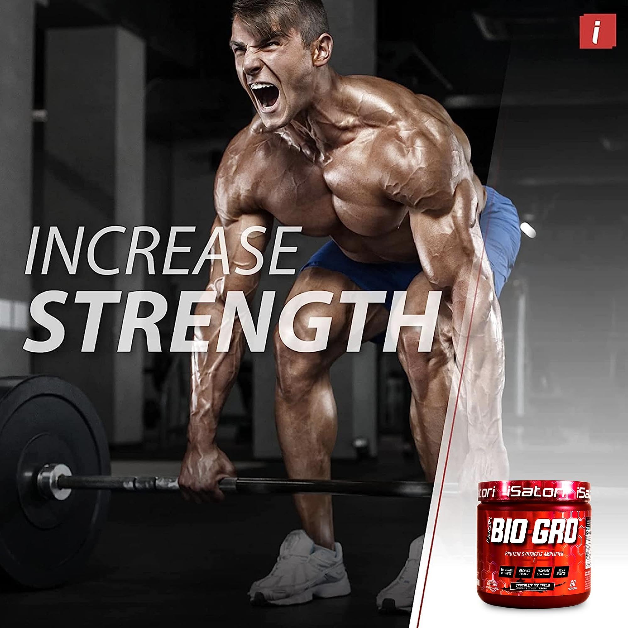 iSatori BIO-GRO chocolate ice cream flavor enhances shake enjoyment for protein intake