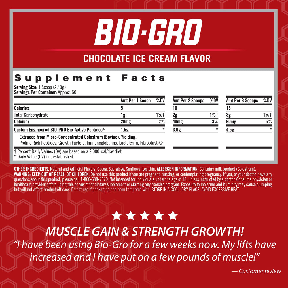iSatori BIO-GRO powder dispensing; convenient mix for pre- or post-workout recovery