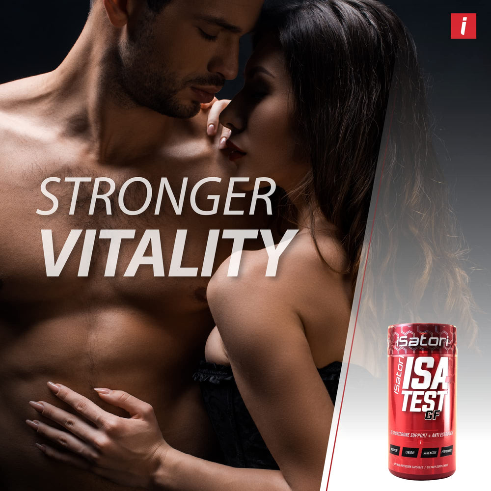 iSatori ISA-Test GF gluten-free label emphasizing dietary compatibility for athletes