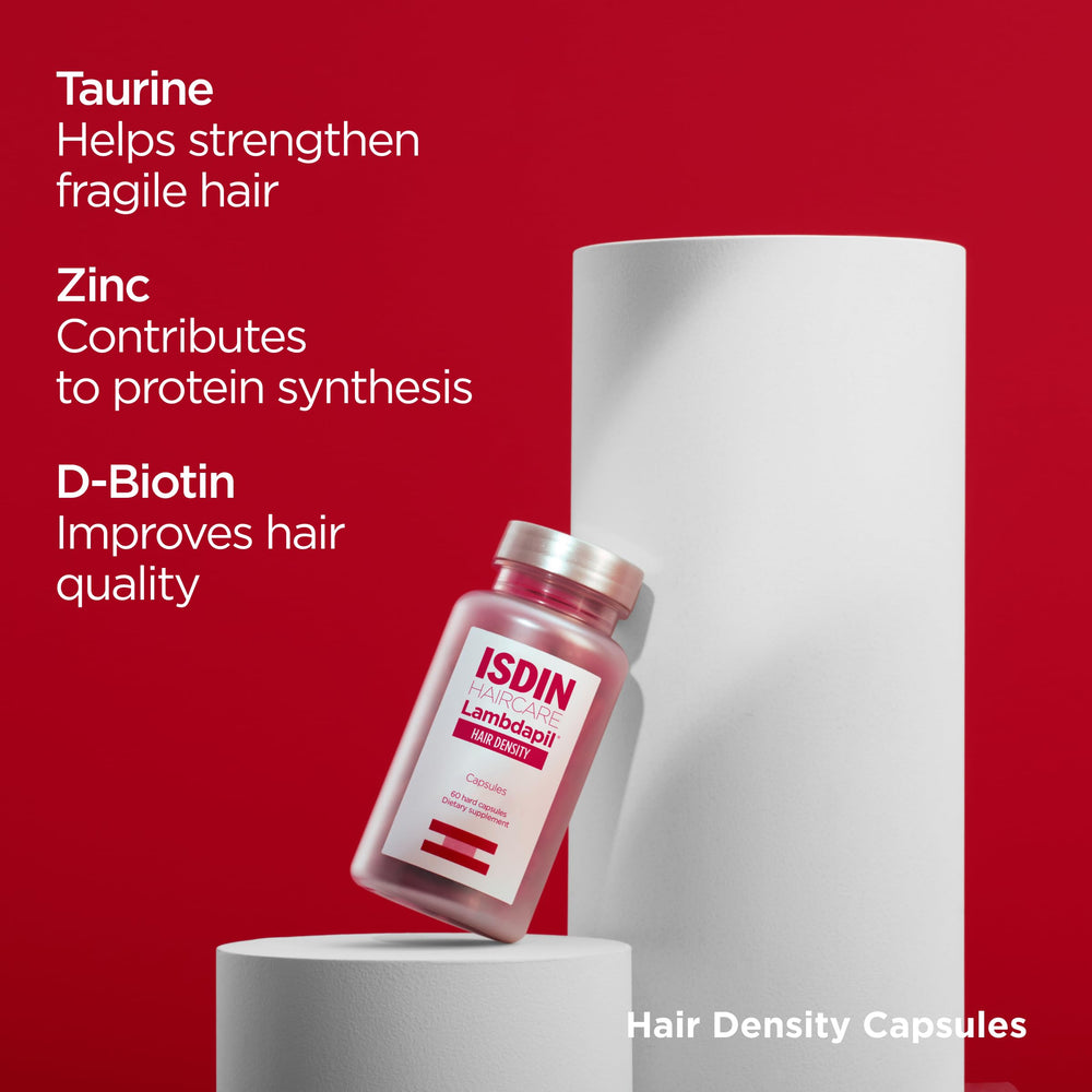 ISDIN Lambdapil capsules tablet closeup for daily use