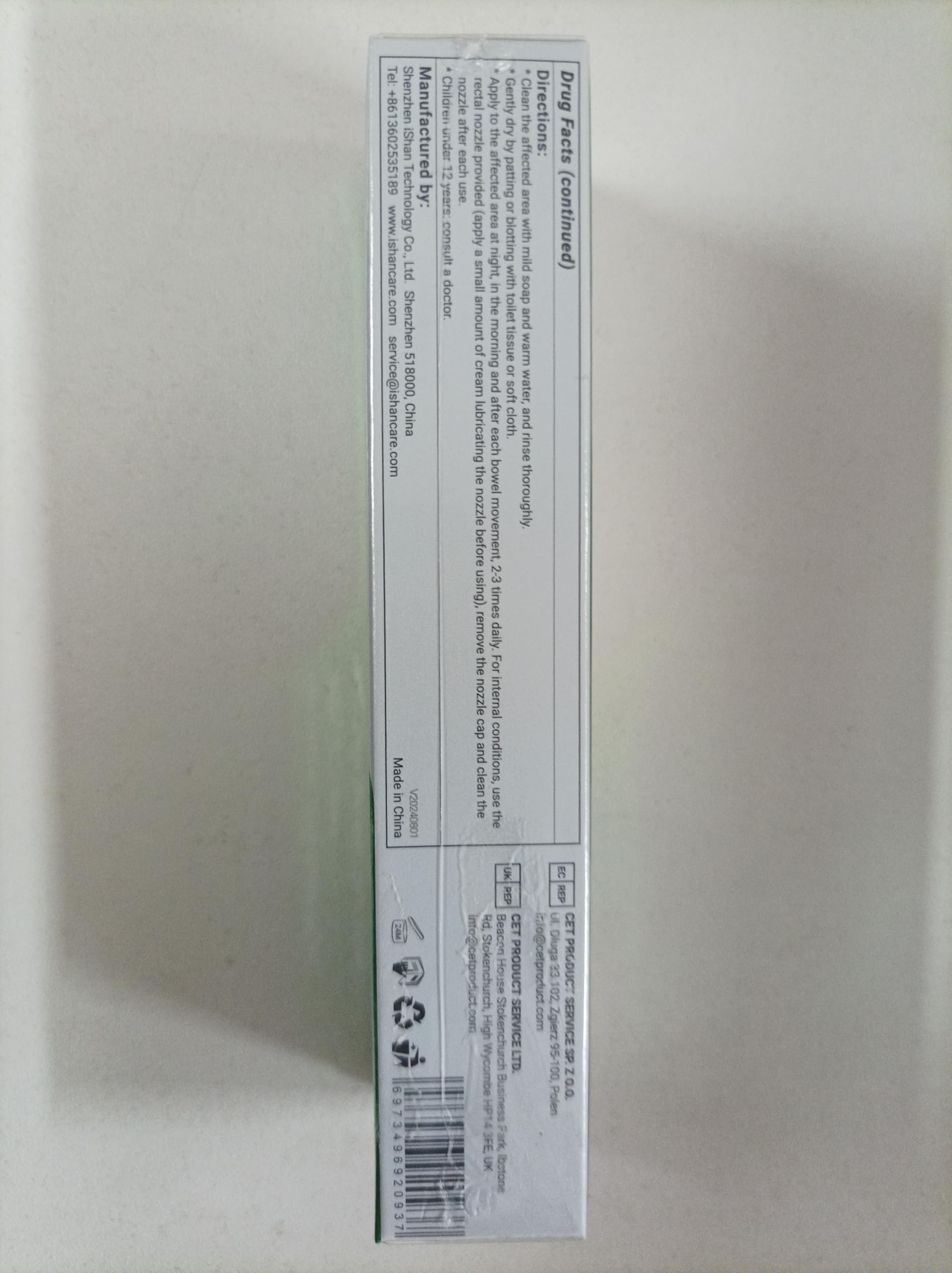 Protective layer forms on skin to shield irritated tissue with Ishancare.