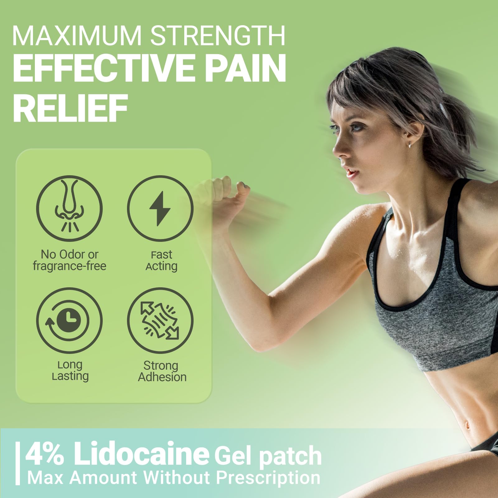 ishancare lidocaine 4% patch individually wrapped for convenient use