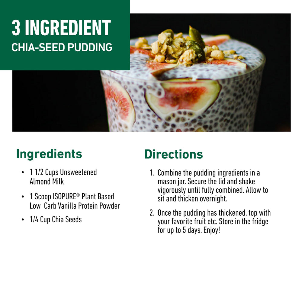 Isopure brown rice and pea protein blend illustrating plant-based protein sources