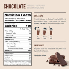Isopure lactose-free gluten-free whey isolate bag ready for versatile meals.