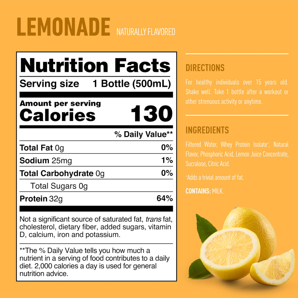 Isopure Lemonade bottle in a cooler bag for on-the-go workouts