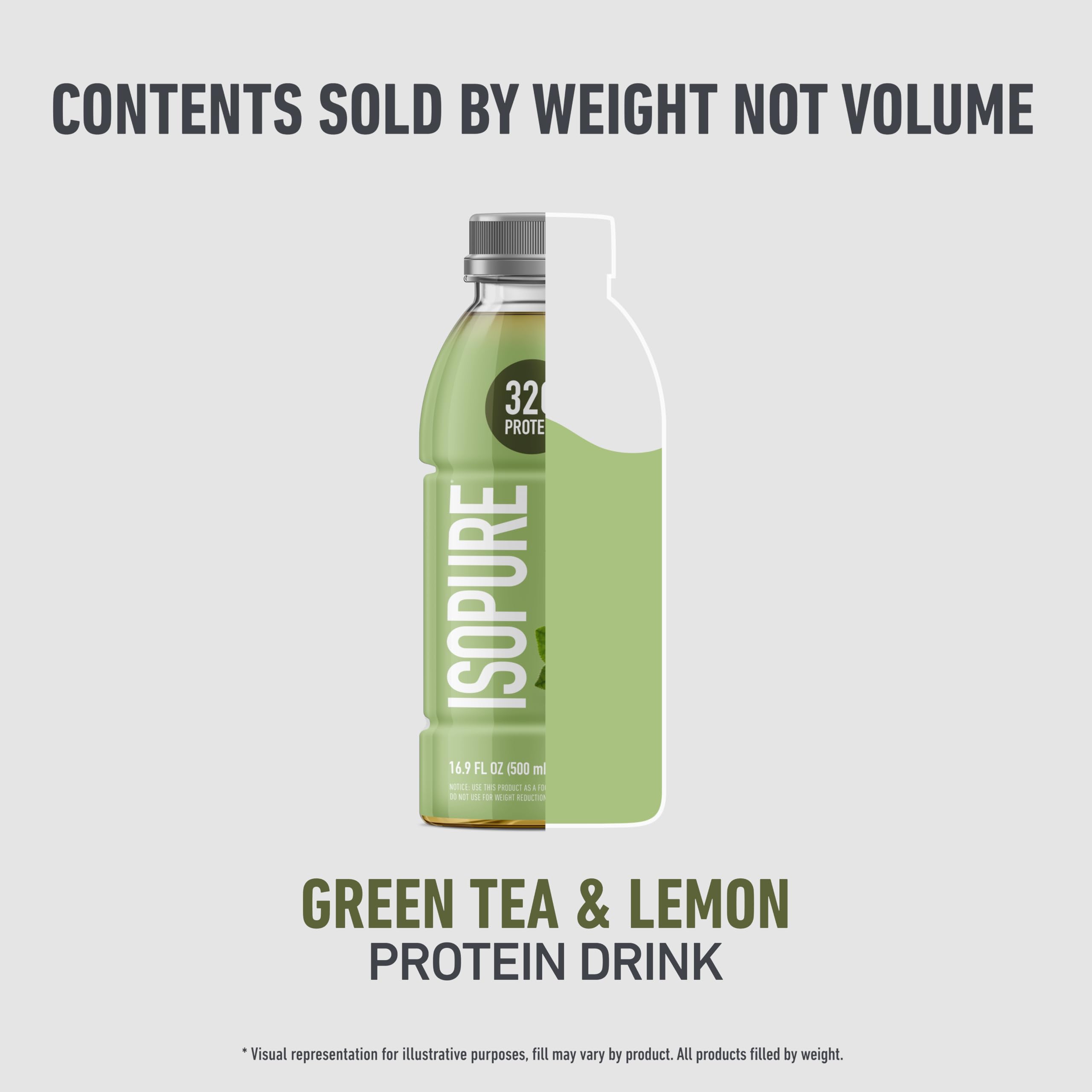 Isopure post-workout refreshment bottle for recovery