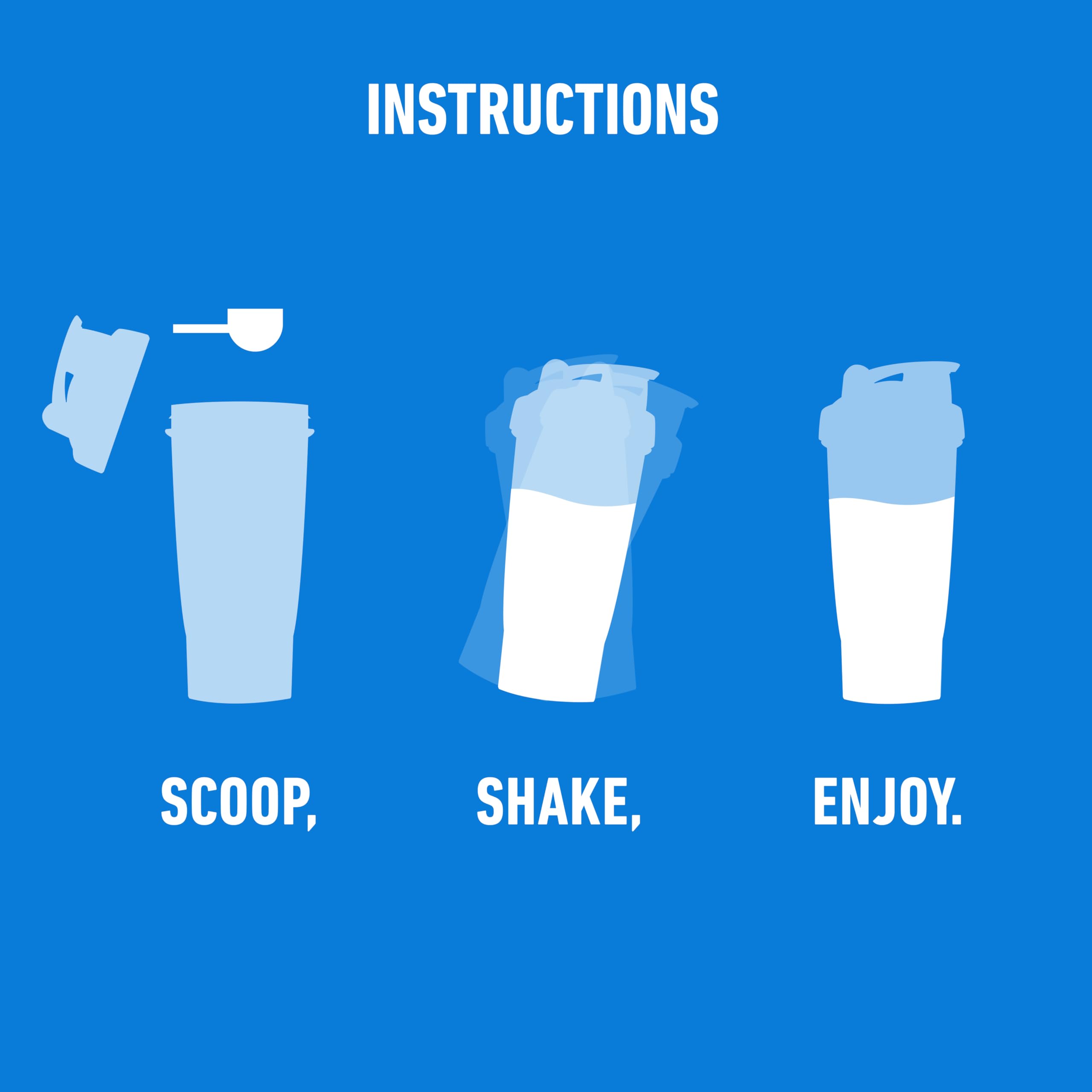 Isopure vanilla shake mix visual ready to blend into beverages