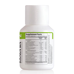 Isotonix natural fruit flavor powder mixed in glass offers pleasant-tasting daily wellness ritual.