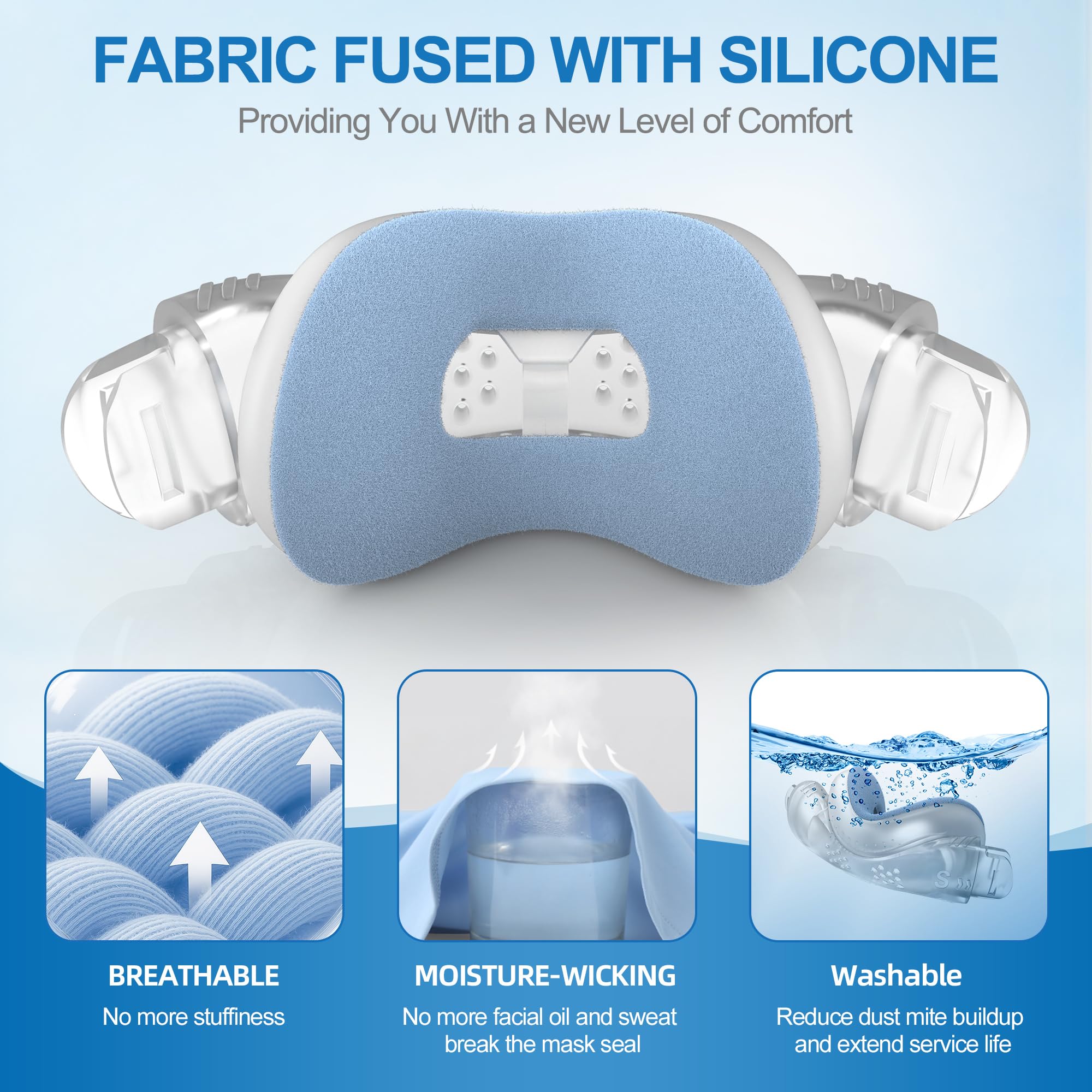 ItAll AirFit AirTouch N30i frame-compatible cushion maintains airflow
