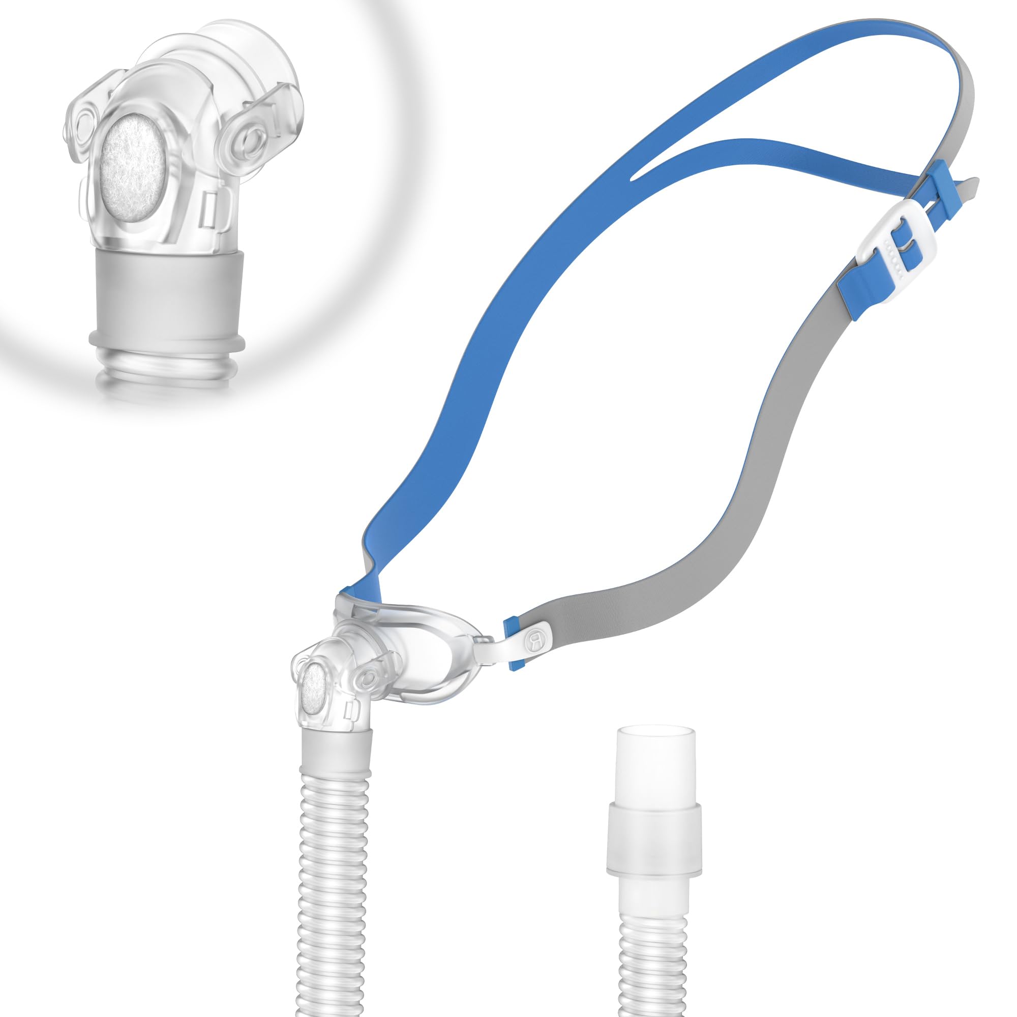 ItAll Airfit P10 replacement headgear close-up for secure fit and comfort.