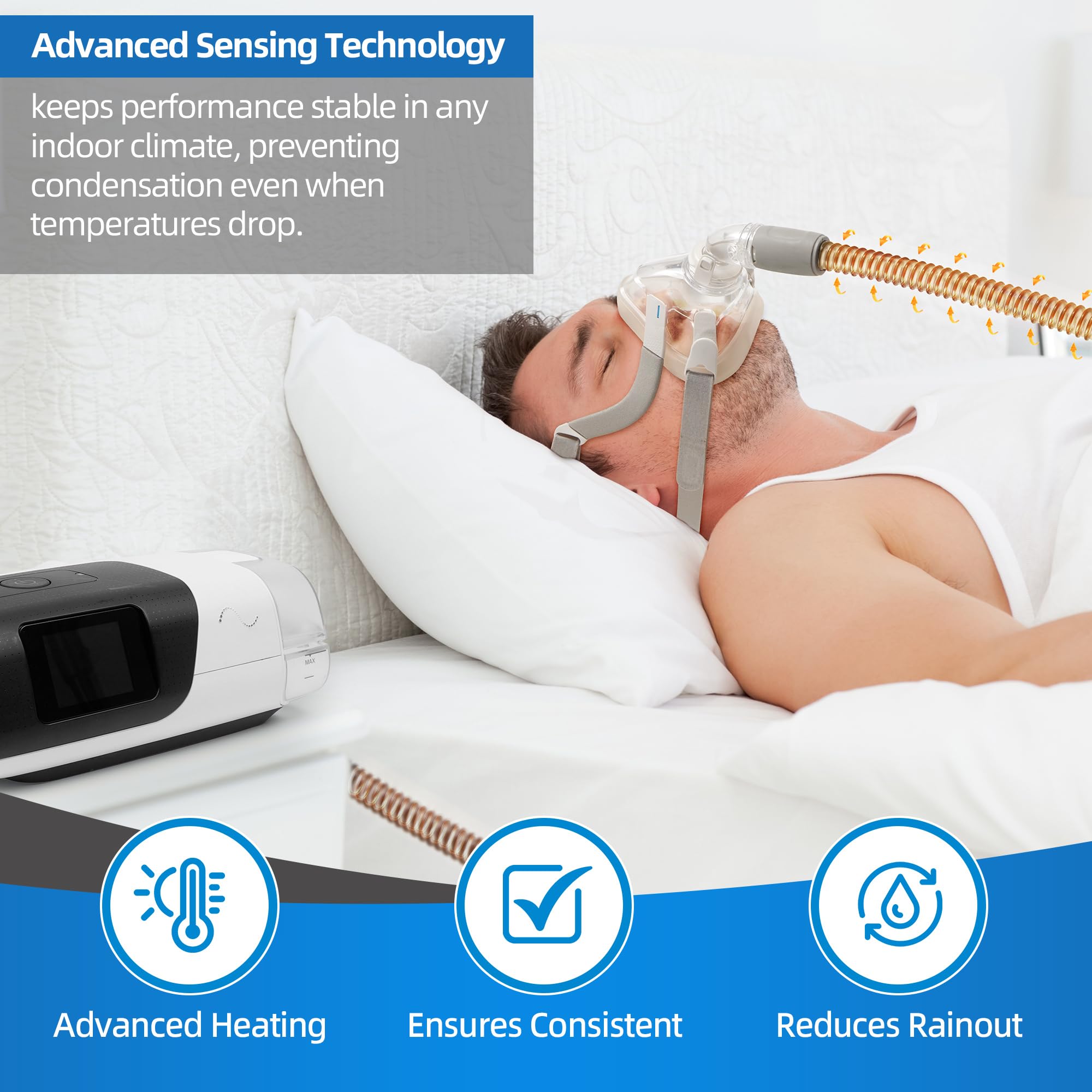 ItAll humidity stability technology maintains comfortable humidity in varying rooms.