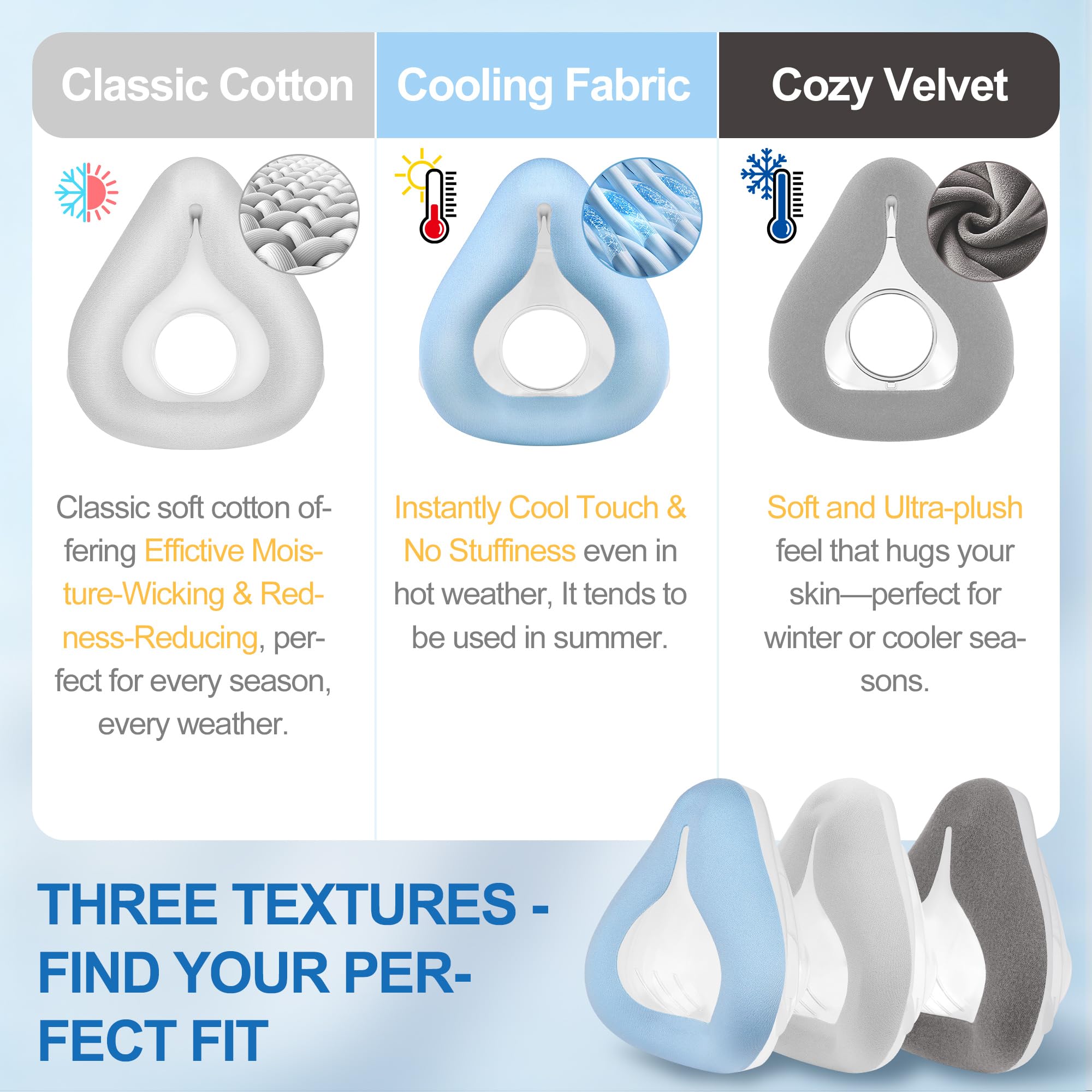 ItAll moisture-wicking cotton helps keep you dry through the night