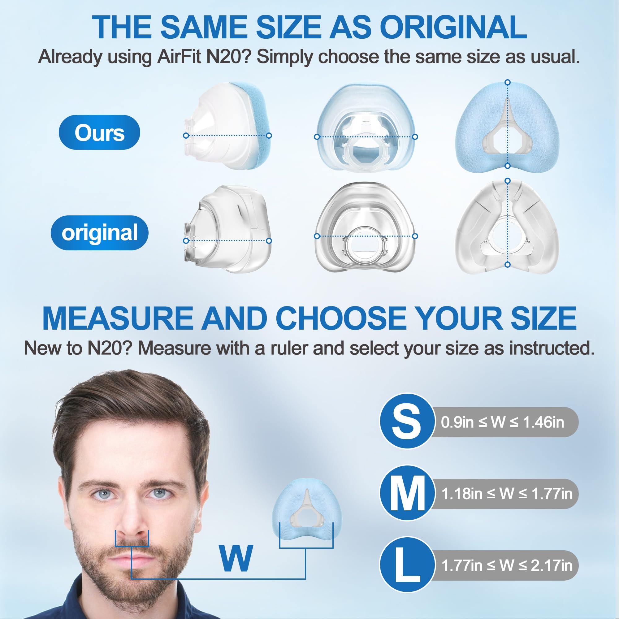 ItAll N20 cushion delivers all-night comfort with breathable materials.