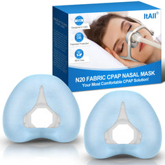 ItAll N20 cushion with blue cotton wrap for skin-friendly comfort and breathability.