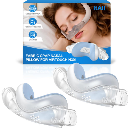 ItAll N30i cushion fabric wrap close-up showing soft breathable cotton