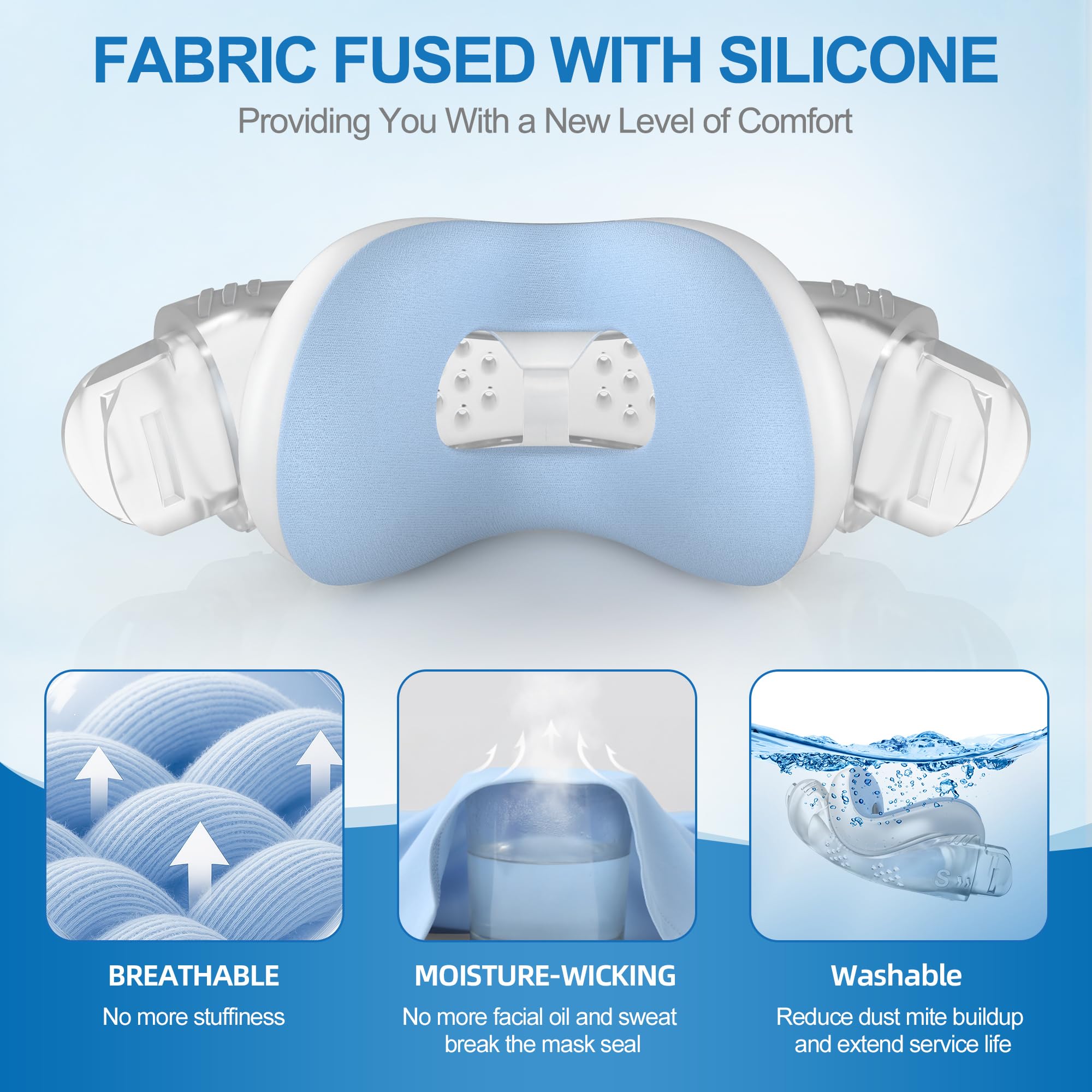 ItAll N30i front silencer mesh diffuses airflow for quiet nights