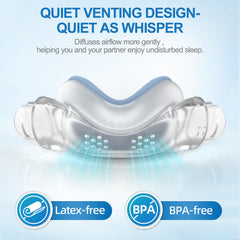 ItAll N30i ultra-soft cotton-wrap nose bridge for a gentle, secure fit.