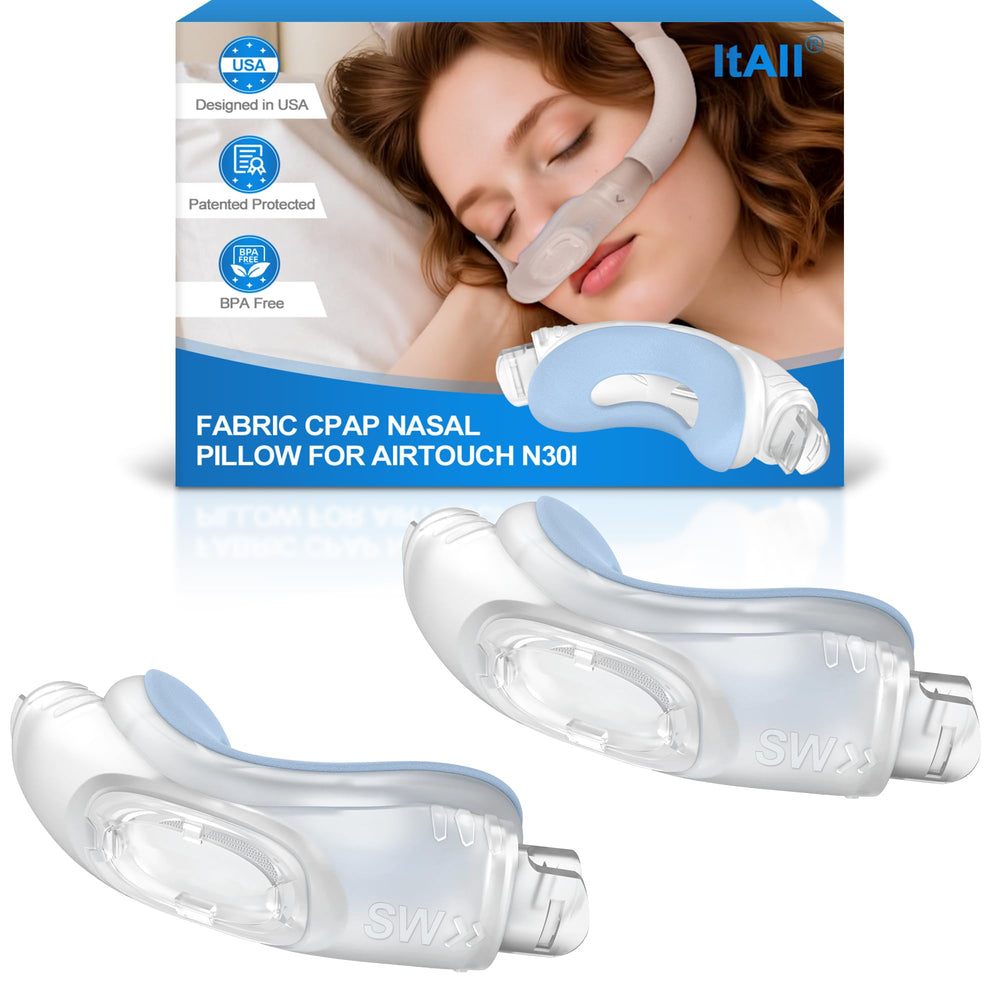 ItAll nasal pillow cushion fabric for AirFit N30i delivers breathable nightly comfort.
