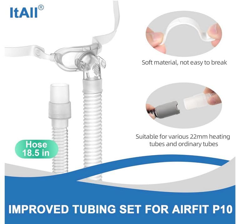 ItAll short-tube-elbow-p10 minimizes kinks with smooth elbow connection