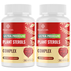 Itharoventis cholesterol softgels bottle front showing label and capsules for daily wellness.