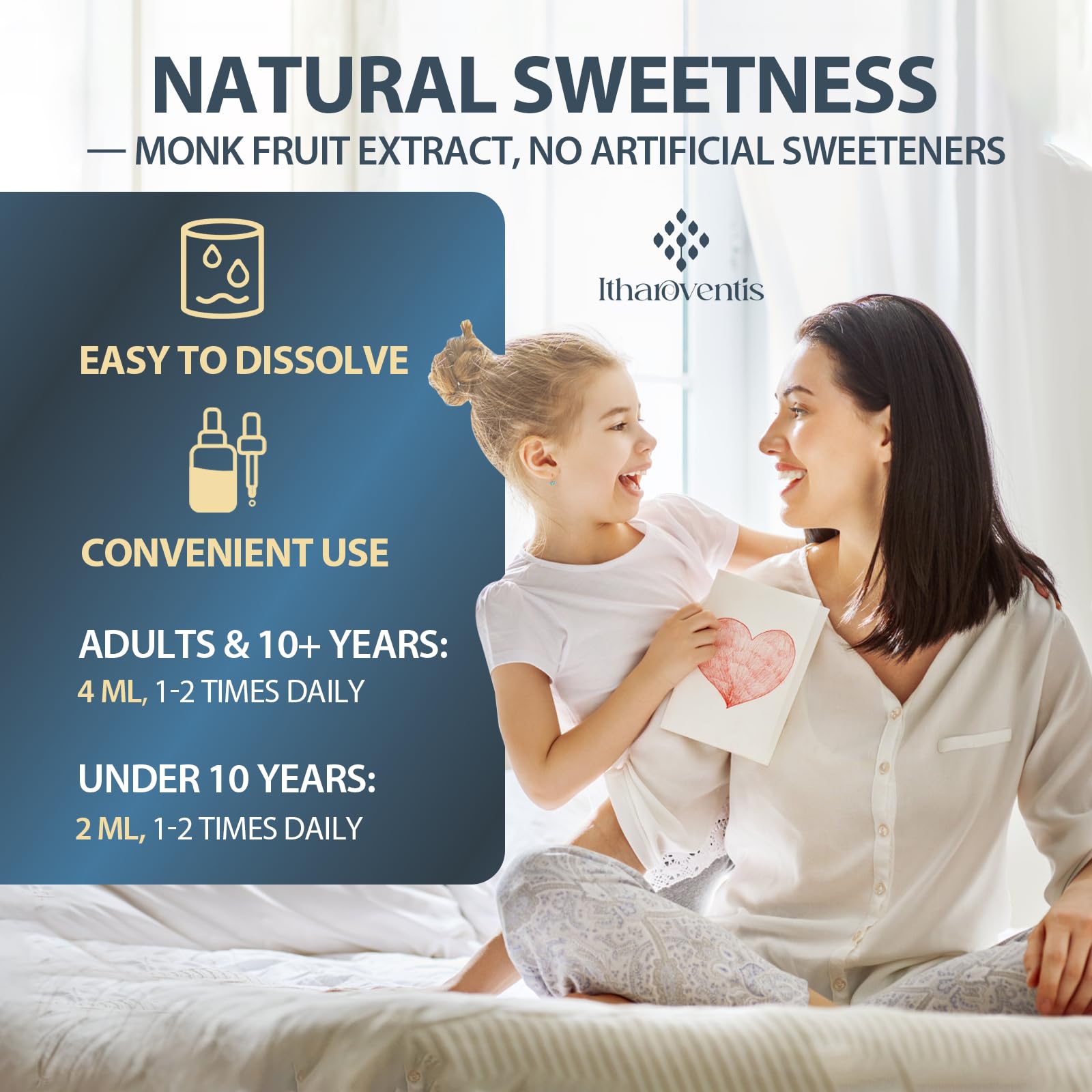 Itharoventis Zeolite Detox Liquid Drops packaging communicates trust and quality