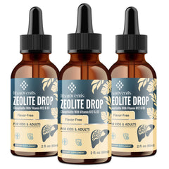 Itharoventis Zeolite Drops with berry flavor, great for easy daily administration at home.