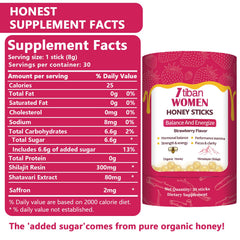 Itiban Shilajit Honey Sticks features 85+ trace minerals for overall wellness.