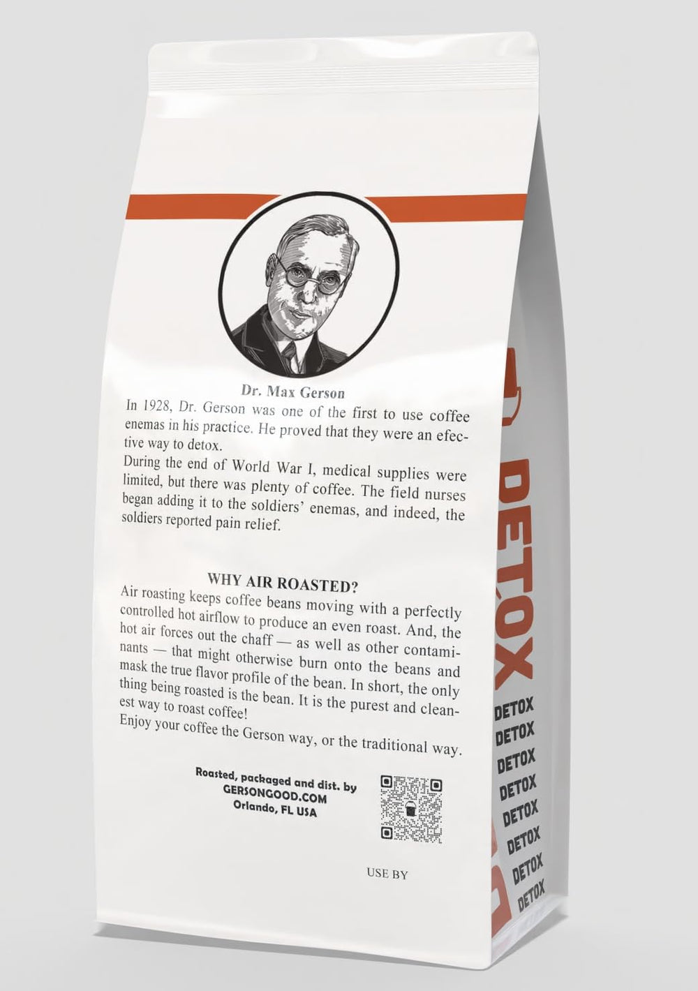 Its Gerson Good purity-tested coffee indicates mold-free grounds for safety.
