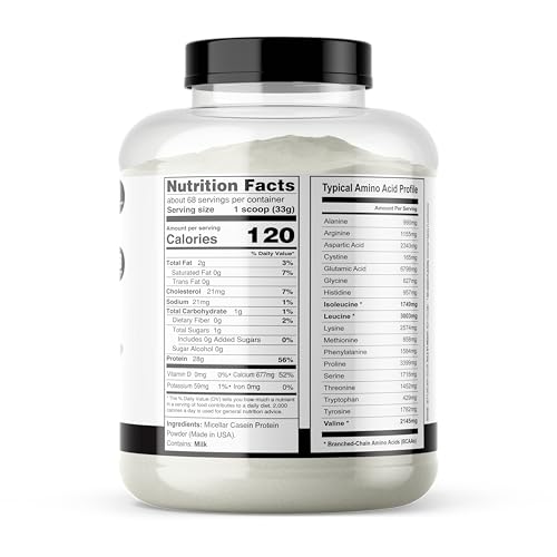 It's Just! casein powder, proudly made in the USA with GMP standards.