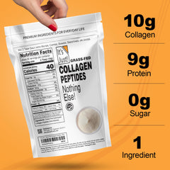 It's Just! Collagen peptides baking-use featured for versatile cooking.