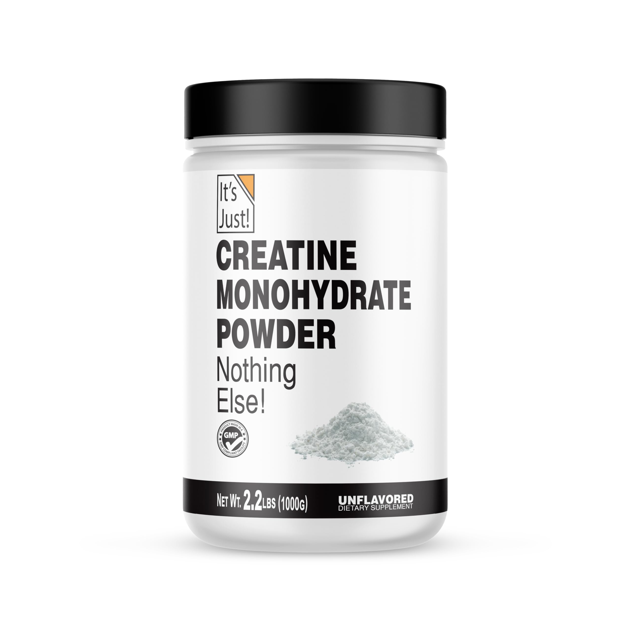 It's Just! creatine monohydrate powder in 1000 g bottle for daily workouts