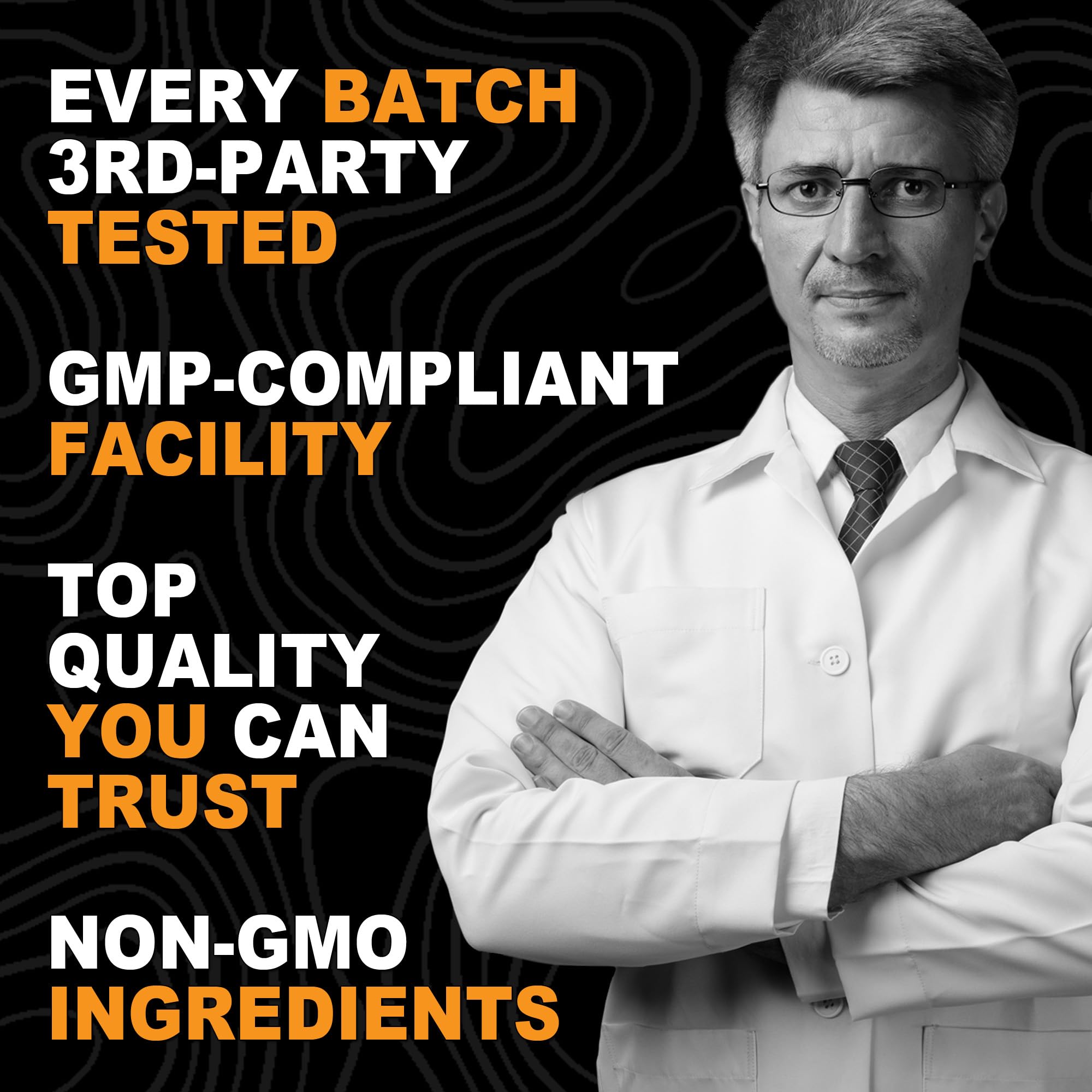 It's Just! product tested by third-party labs for purity